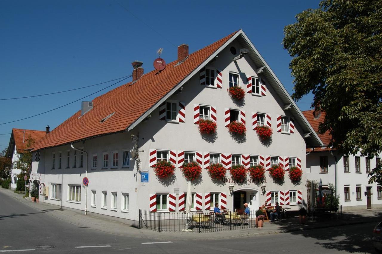 Gasthaus Zur Post Waal エクステリア 写真